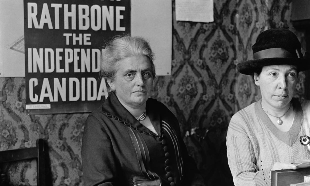 <span>Trail-blazer … Eleanor Rathbone, the then independent candidate for East Toxteth in Liverpool.</span><span>Photograph: Hulton Deutsch/Corbis/Getty Images</span>