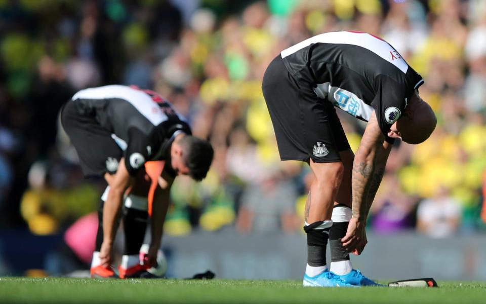 Bruce was disappointed with Newcastle's showing at Carrow Road - Action Images via Reuters