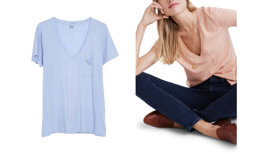 Pick up top-rated Madewell t-shirts at Nordstrom.