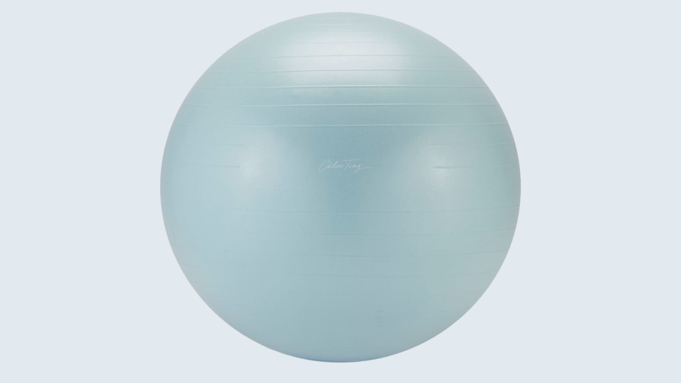 Save on fitness equipment like this exercise ball at Walmart.