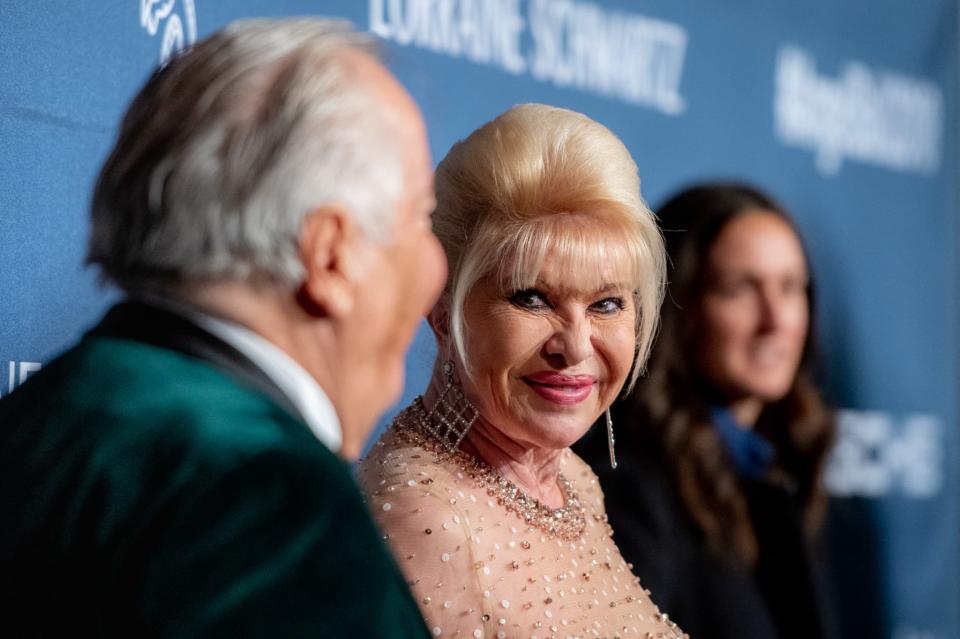 Ivana Trump lors d'un bal en octobre 2018 - Roy Rochlin / GETTY IMAGES NORTH AMERICA / Getty Images via AFP