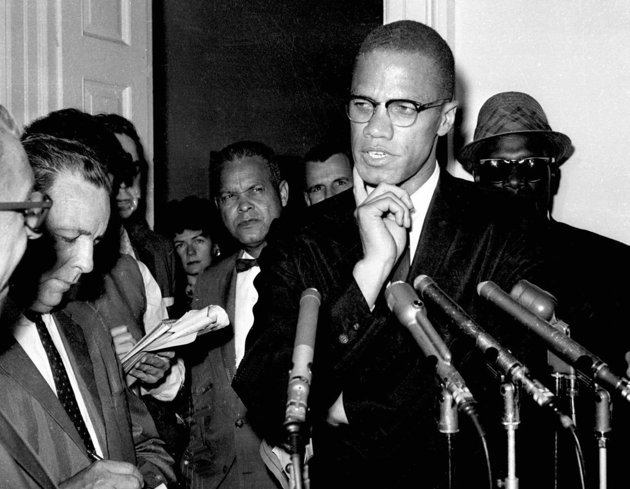 Malcolm X in 1963.
