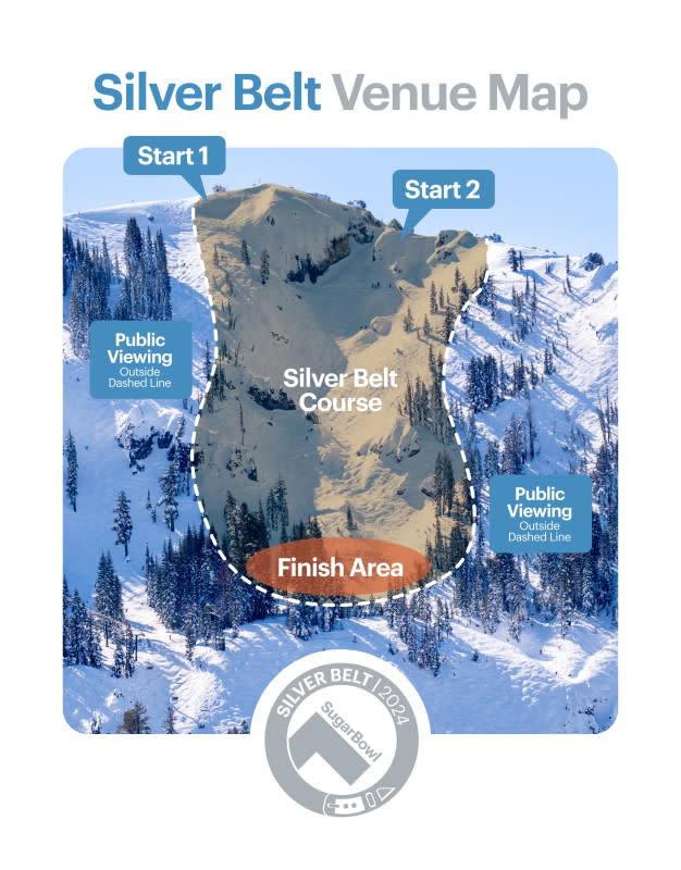 The Silver Belt Venue Map<p>Credit: Sugar Bowl Resort</p>