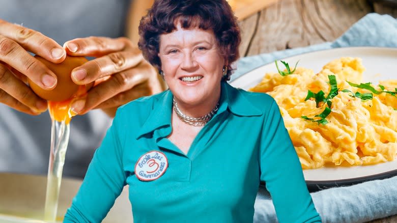 Julia Child scrambled eggs