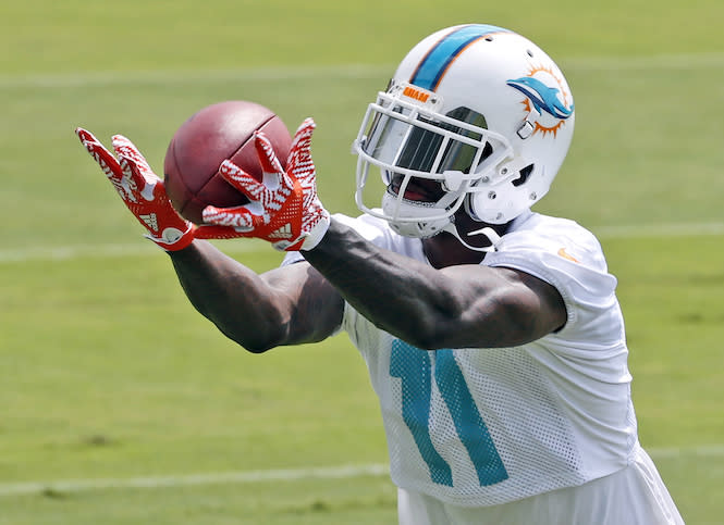 DeVante Parker is one of several somewhat established targets ready to take the next step. (AP)