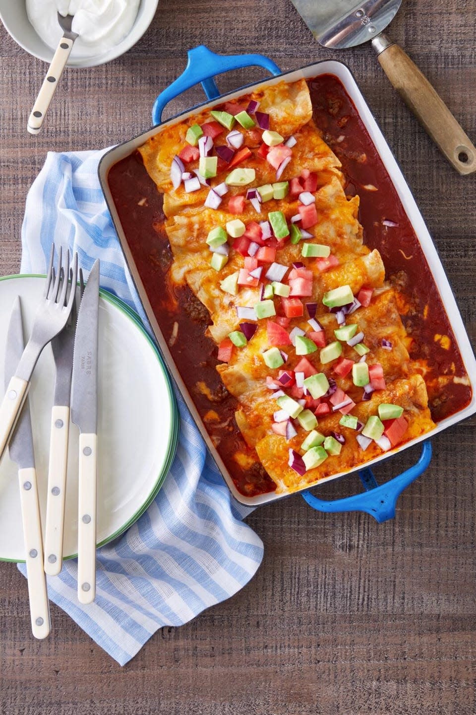 beef enchiladas