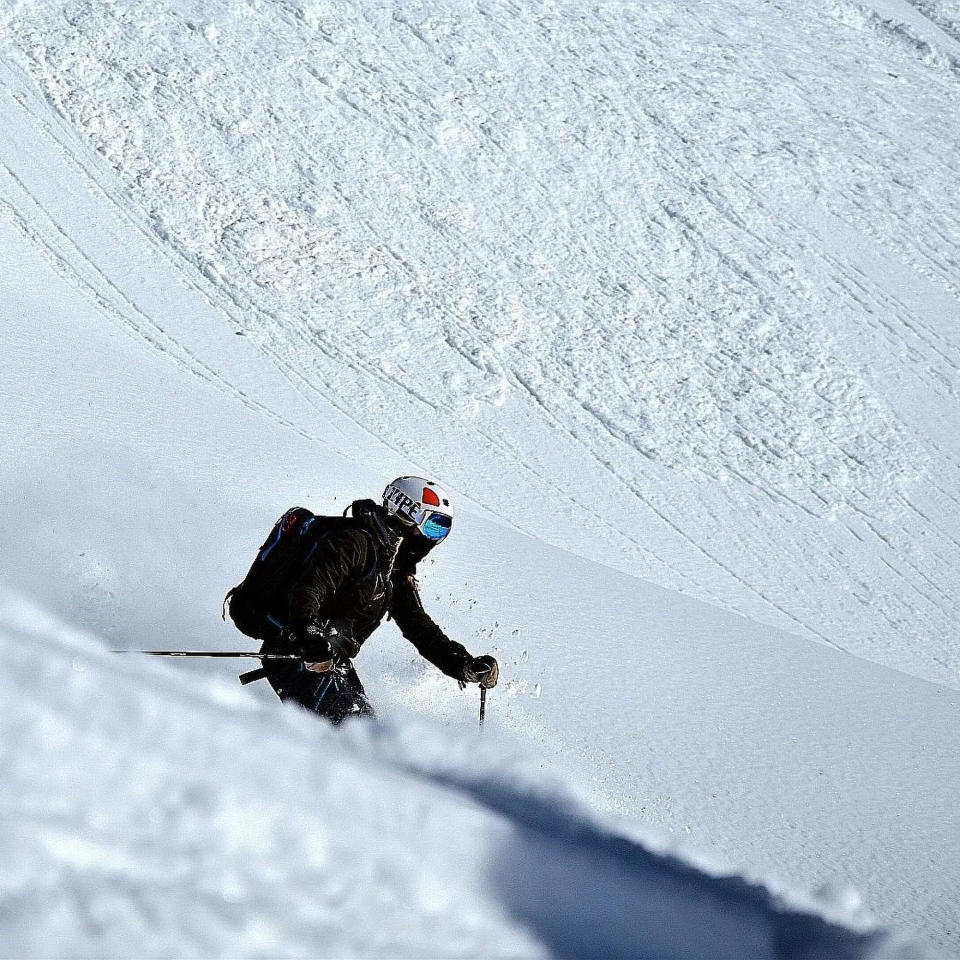 Annika Frankendale skiing in an undated photo. 