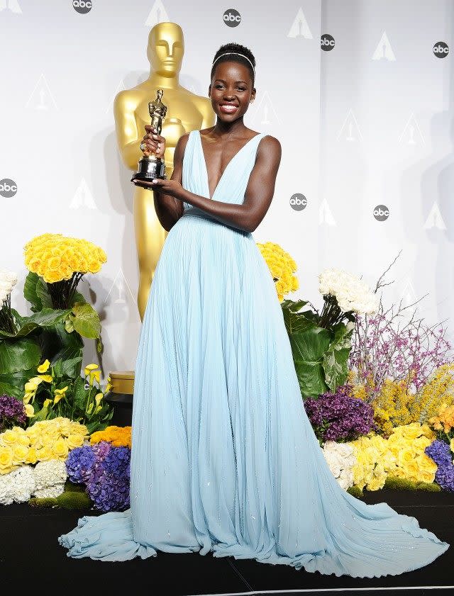 Lupita Nyong'o Oscars 2014 dress