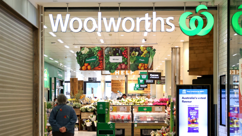 Woolworths shop front