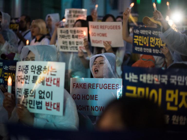 South Korea refuses asylum to 400 Yemenis who arrived on holiday resort island