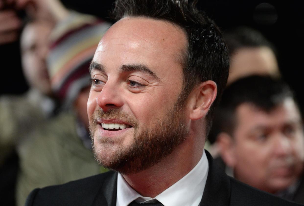 Ant McPartlin of the duo Ant & Dec: Getty