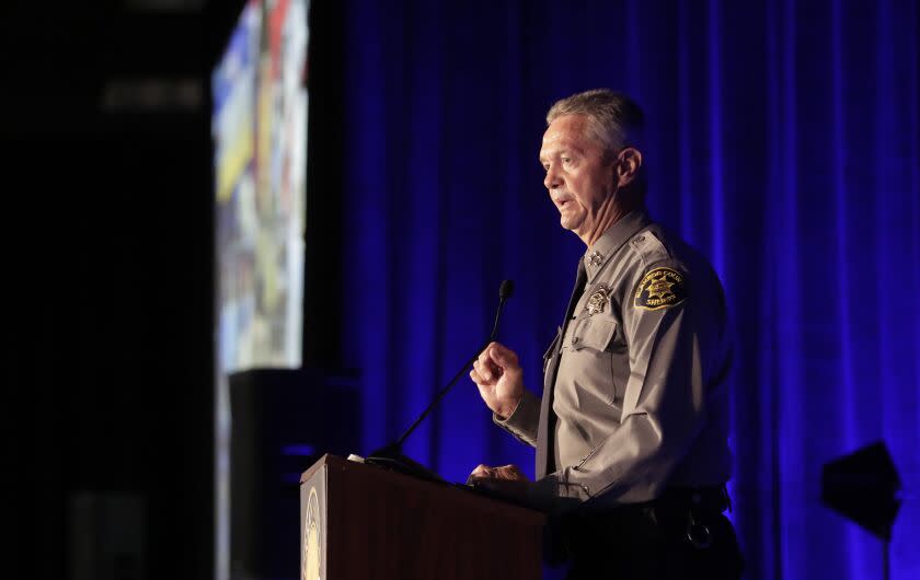 Alameda County Sheriff Gregory Ahern in Pleasanton, Ca., on Fri. September 8, 2017.