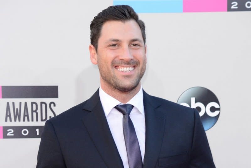 Maks Chmerkovskiy attends the American Music Awards in 2013. File Photo by Phil McCarten/UPI