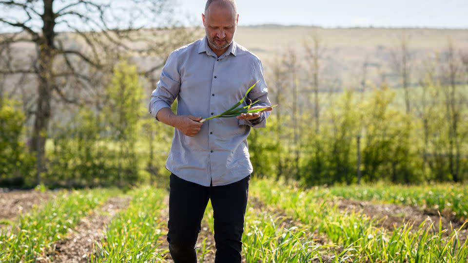 Rogan, seen here on his farm in Cartmel, England, claims there has never been a better time to join the restaurant industry. - Courtesy Simon Rogan