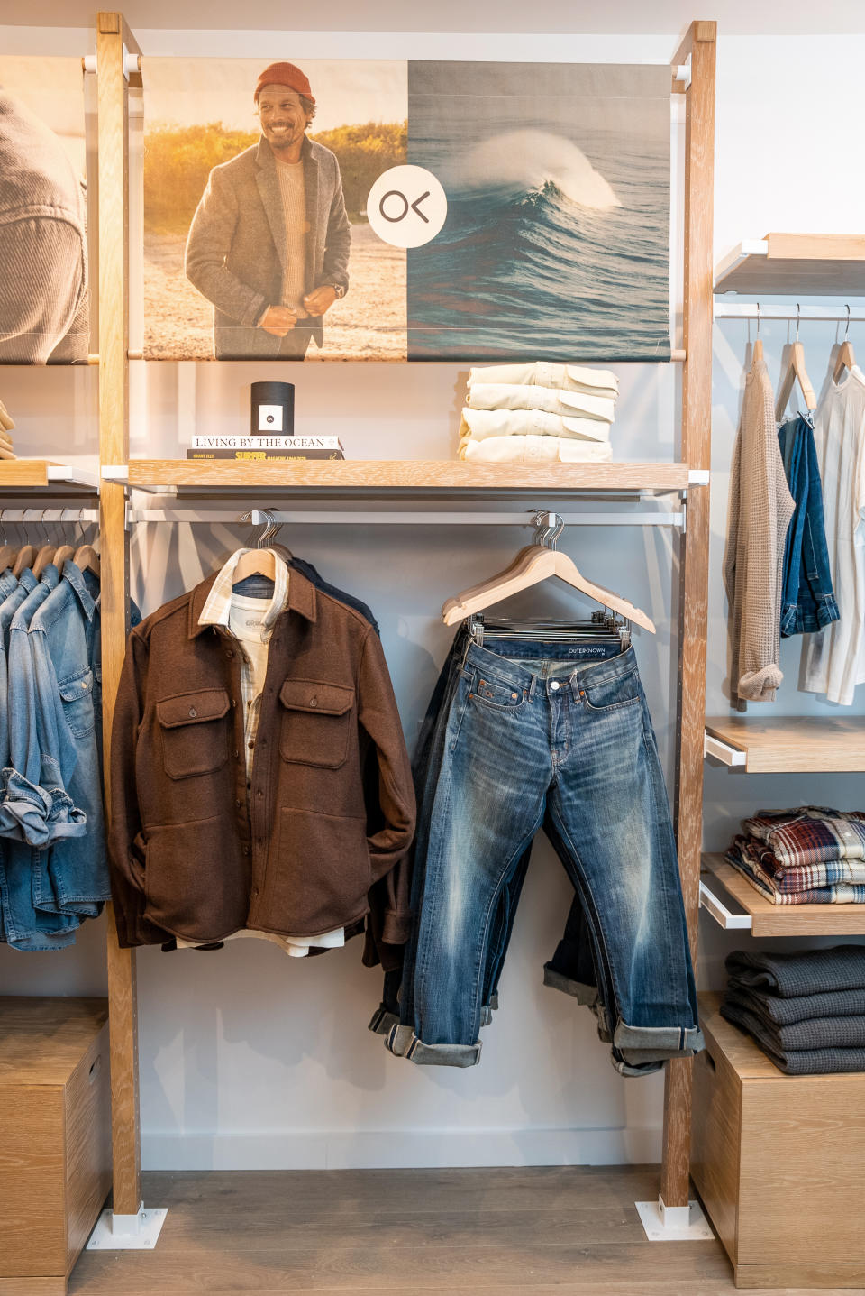 Denim is one of the top sellers in the New York store.