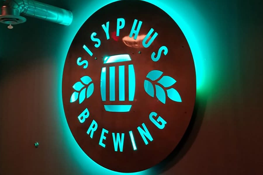 <b>Photo: Angie S./<a href="https://www.yelp.com/biz_photos/sisyphus-brewing-minneapolis-2?utm_campaign=f81a6c1b-4f85-4e05-bbd5-7a7673d27fb5%2C318d8d45-28df-4034-b41c-65dd625be984&utm_medium=81024472-a80c-4266-a0e5-a3bf8775daa7" rel="nofollow noopener" target="_blank" data-ylk="slk:Yelp;elm:context_link;itc:0;sec:content-canvas" class="link ">Yelp</a></b>