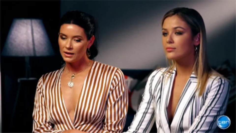 Brittany and Sophie are also set to speak out in the interview after they were both dumped by Nick. Photo: Channel Ten