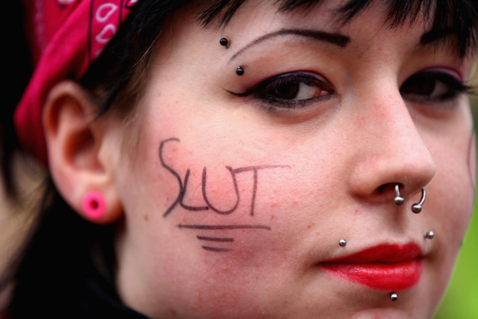 People March As The Slutwalk Arrives In Scotland