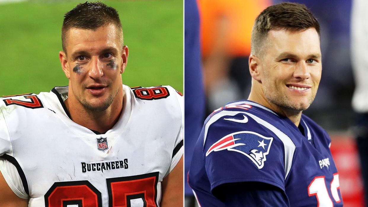 Rob Gronkowski Trolls Tom Brady