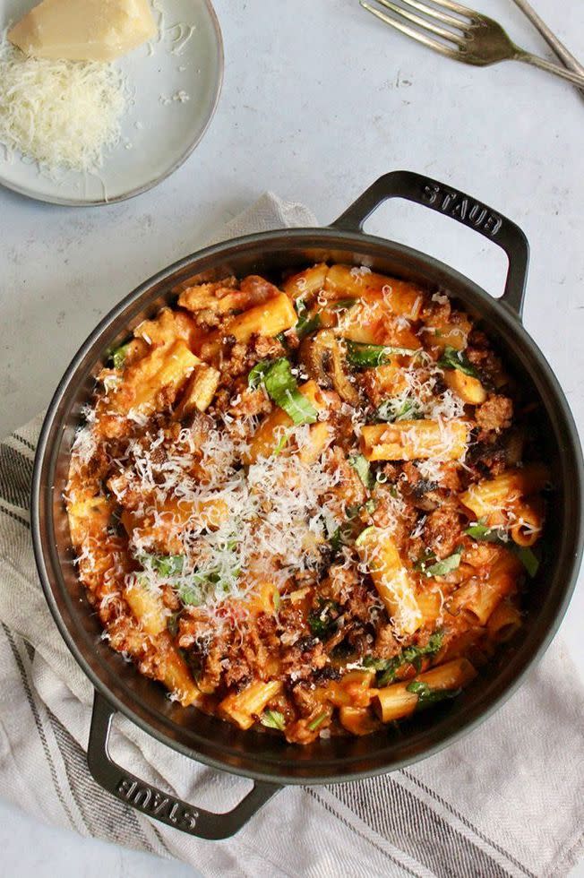 One-Pot Sausage Pasta