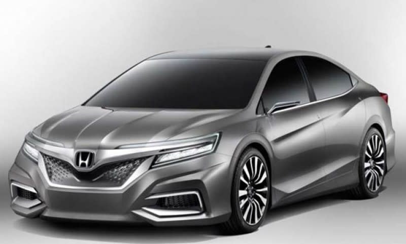 第十代Honda Accord將會有相當科技感的運動化外觀(預想圖)