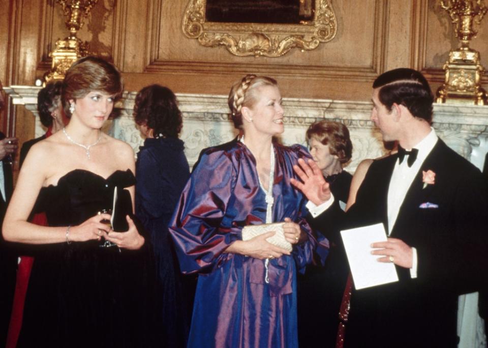 Princess Diana, Prince Charles, Princess Grace Kelly, Monaco Royals