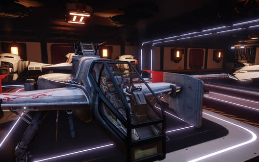 Star Citizen Cutlass cockpit