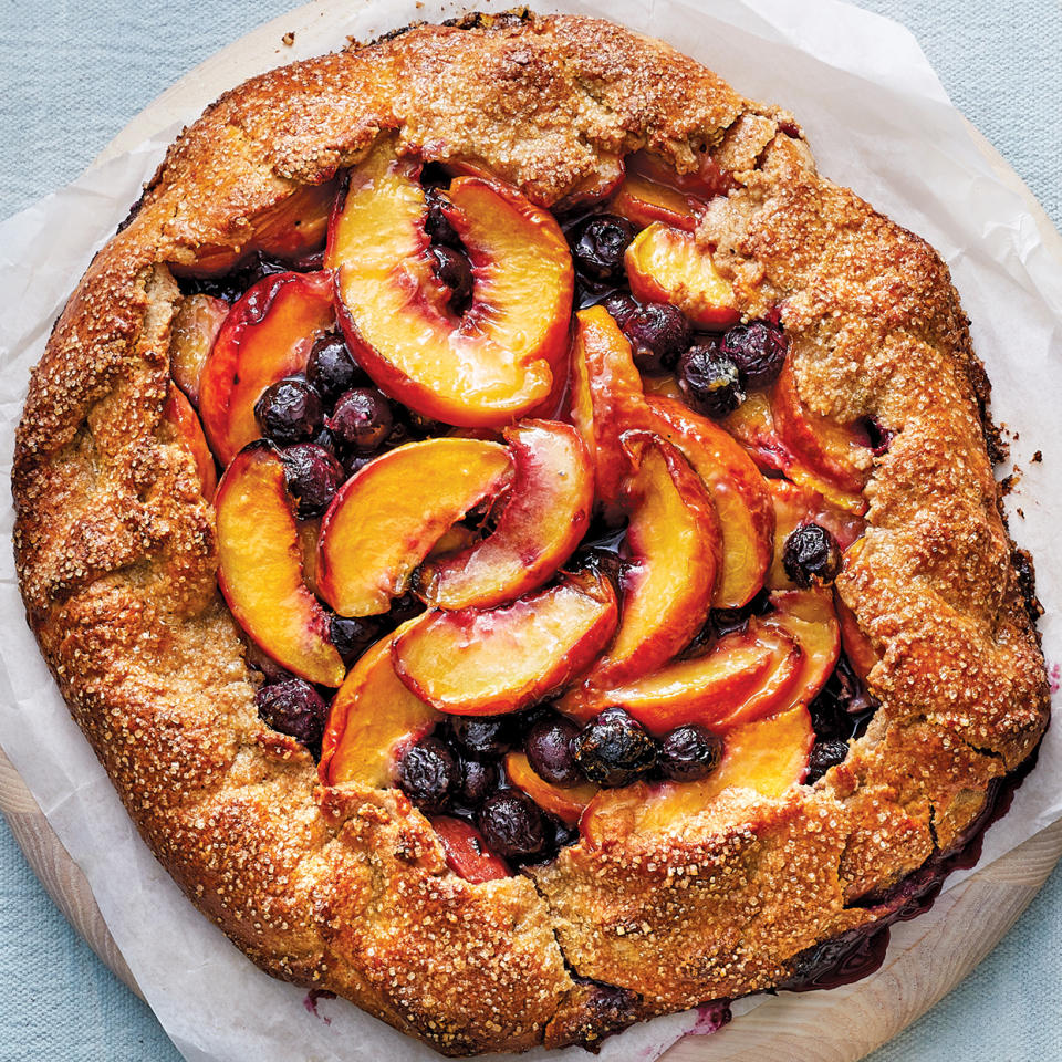 Peach & Blueberry Galette