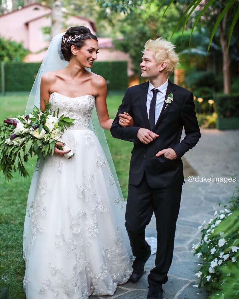 Deryck Whibley and Ariana Cooper