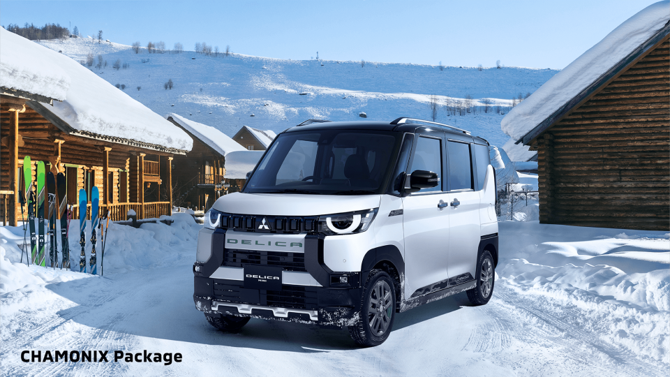 三菱迷你得利卡雪地特仕版示意圖。圖片來源：mitsubishi-motors