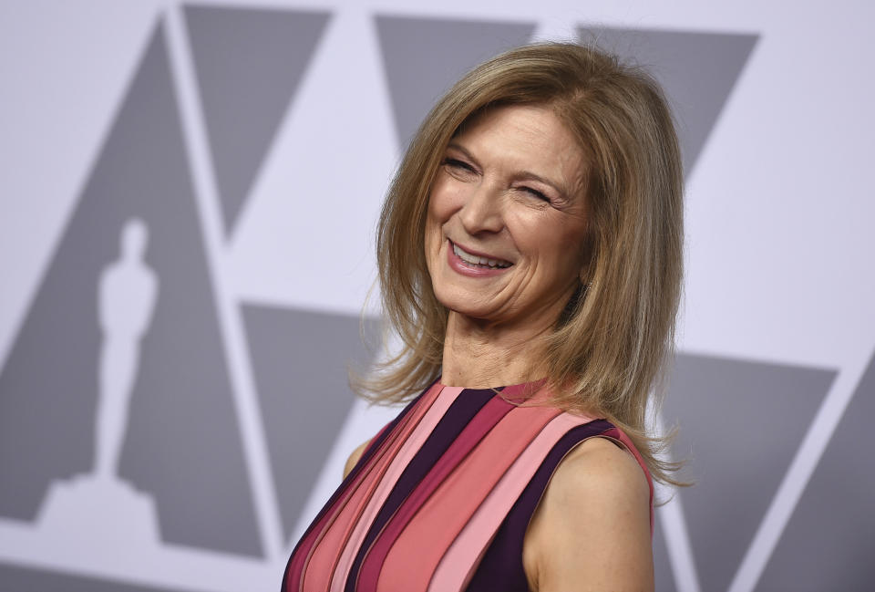 Dawn Hudson arrives at the 90th Academy Awards Nominees Luncheon at The Beverly Hilton hotel, in Beverly Hills, Calif90th Academy Awards Nominees Luncheon - Arrivals, Beverly Hills, USA - 05 Feb 2018