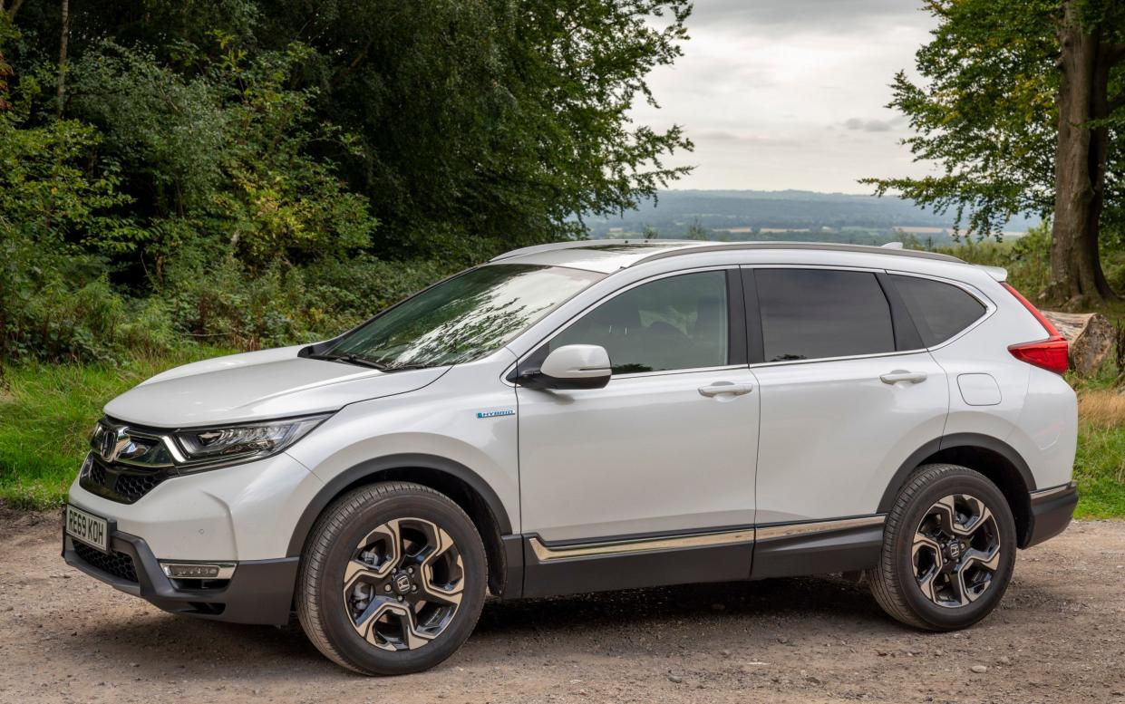 A Honda CRV, as tested by Alex Robbins in 2020