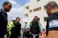 Arab Israeli police recruits take part of a training exercise at Israeli police academy center in Beit Shemesh, Israel August 24, 2016. Picture taken August 24, 2016. REUTERS/Ammar Awad