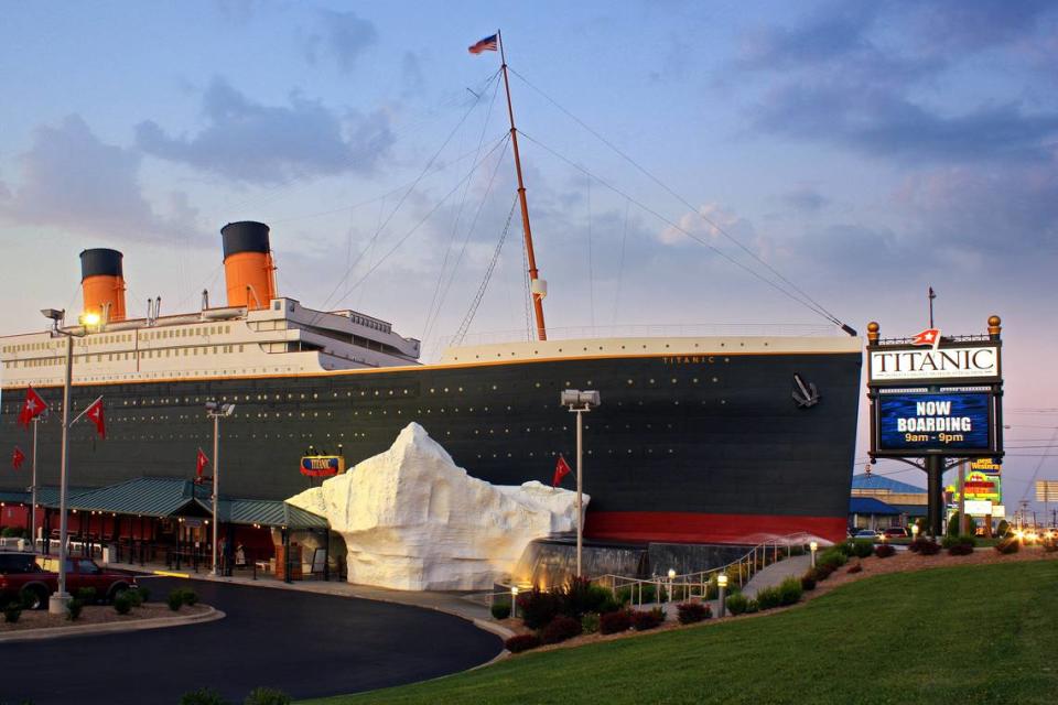 Branson’s Titanic Museum.