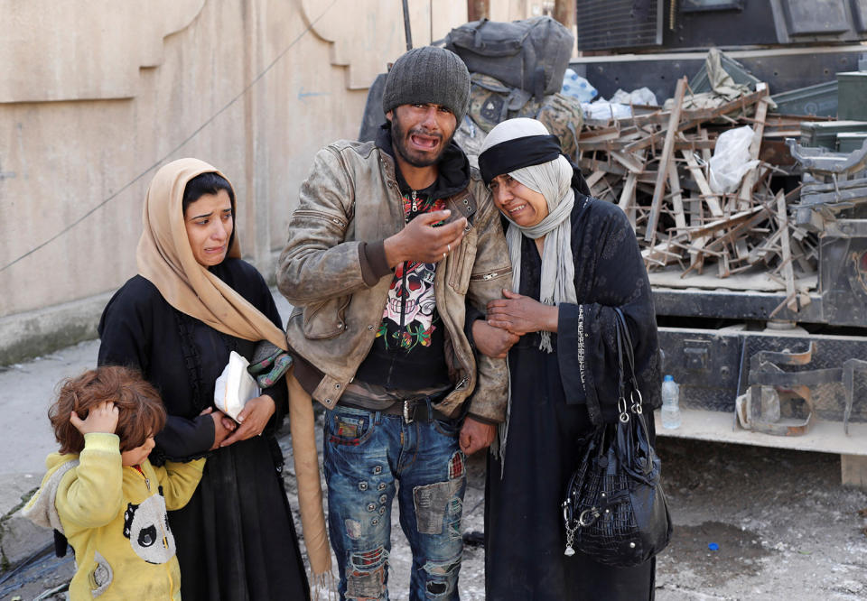 Battle in the streets of Mosul