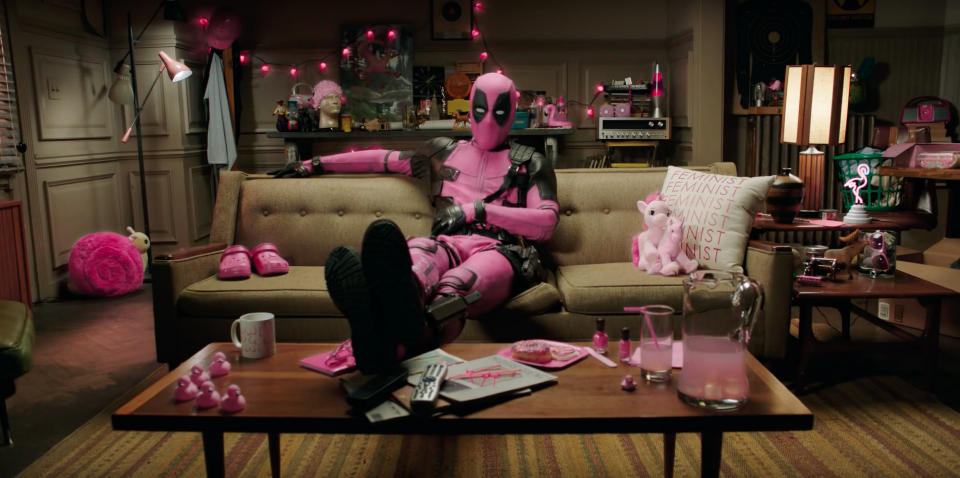Ryan Reynolds' Deadpool makes a bold statement in support of fighting against cancer. Source: Omaze