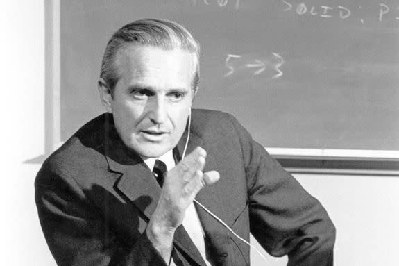 Douglas C. Engelbart in 1968.