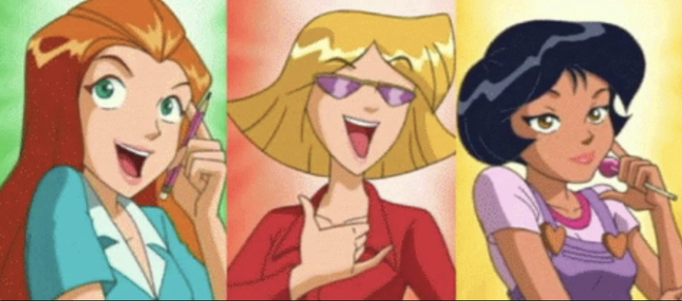 Screenshot from "Totally Spies!"