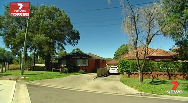 The homes are just 30 metres from where work is being done. Source: 7News