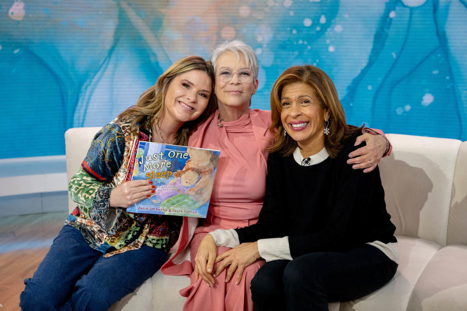 Hoda Kotb, Jenna Bush Hager and Jamie Lee Curtis (Nathan Congleton / TODAY)