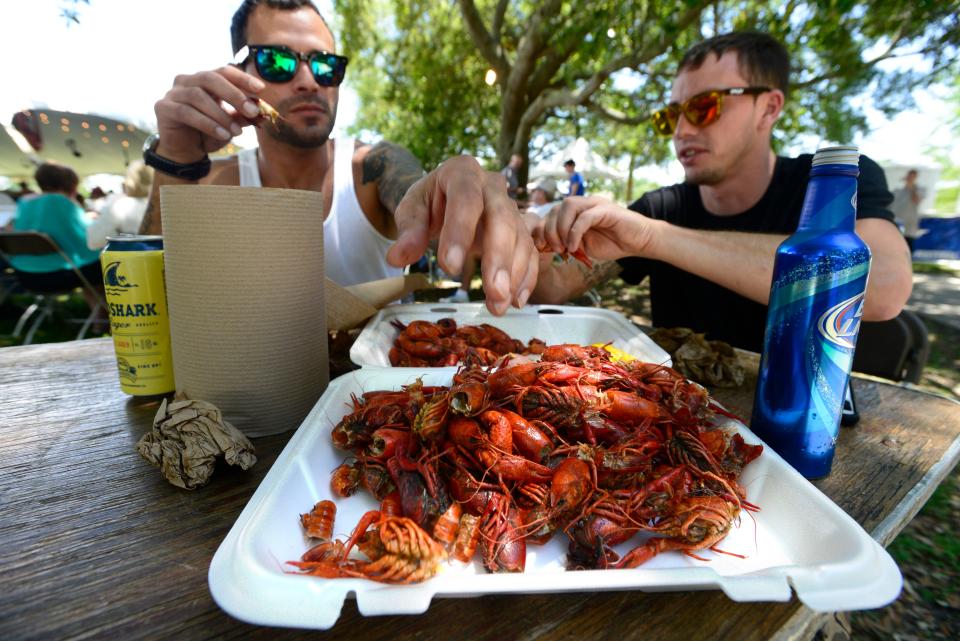 The Pensacola Crawfish Festival returns to downtown Pensacola this weekend.