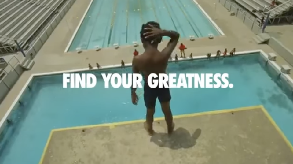 nike find your greatness commercial, nike commercial, nike london olympics 2012 commercial