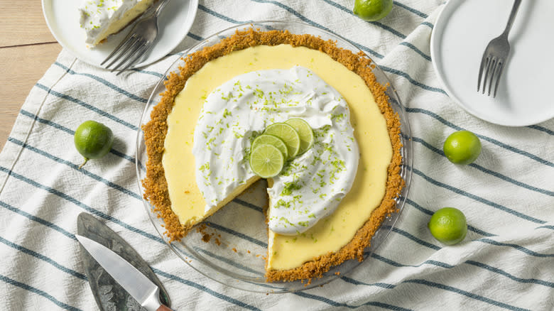 Key lime pie