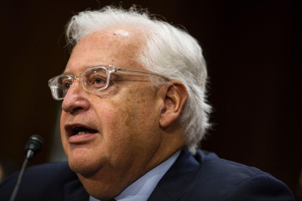 David Friedman has been confirmed as the ambassador to Israel: AFP/Getty