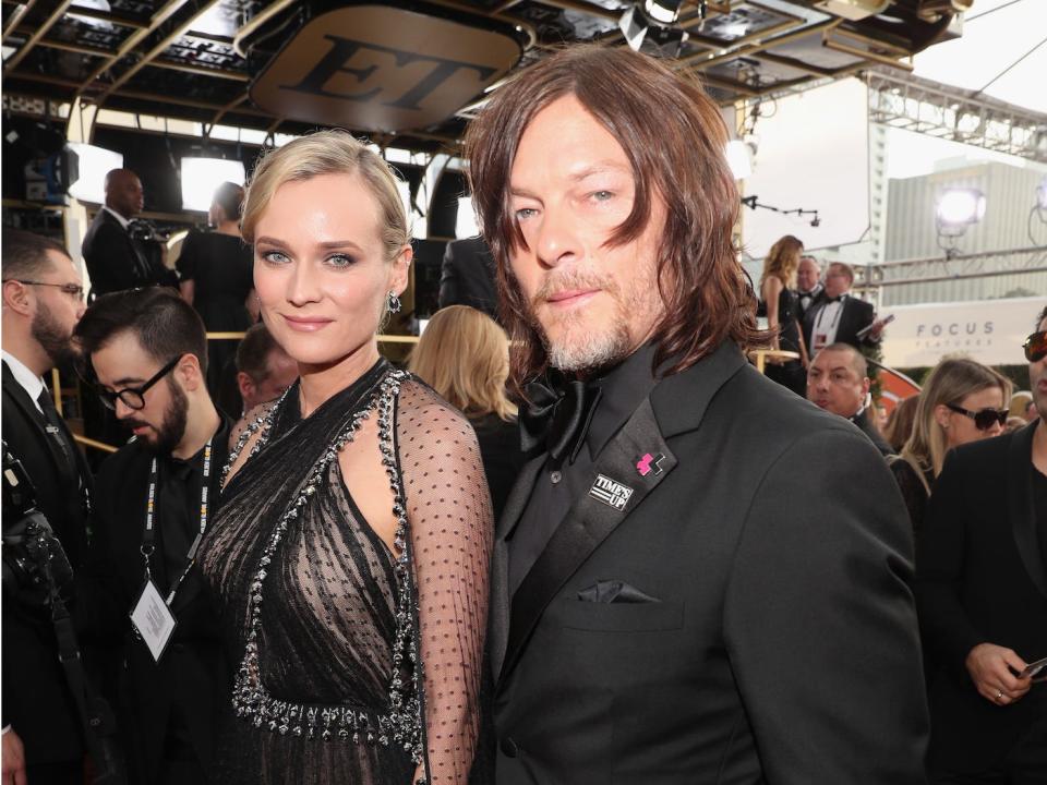 Diane Kruger and Norman Reedus