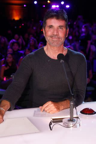 <p>Trae Patton/NBC via Getty</p> Simon Cowell on 'America's Got Talent'