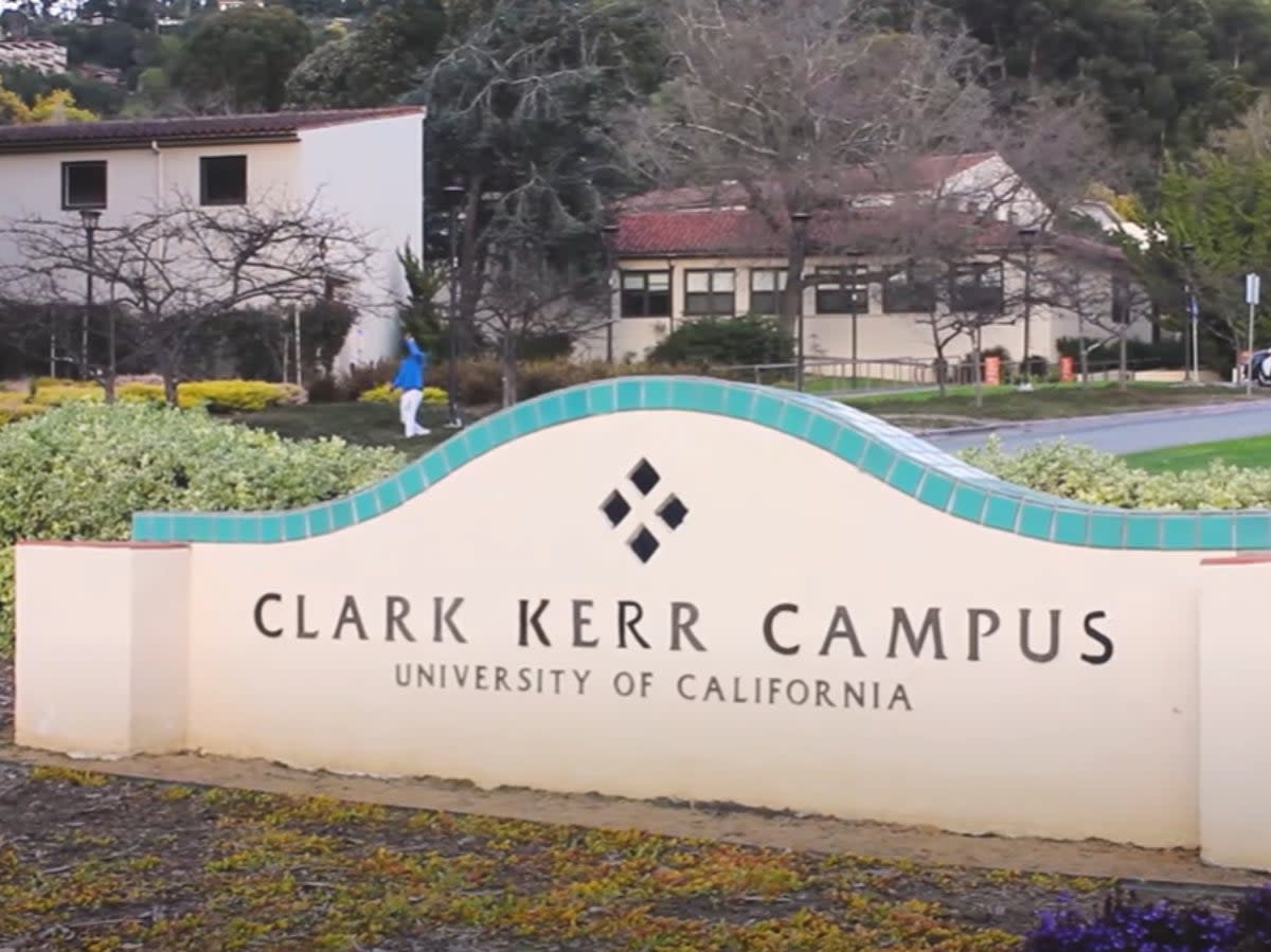 Skeletal remains were found in an unused building on the Clark Kerr Campus (UCBStudentAffairs / YouTube)