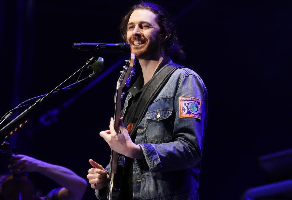 Hozier will perform May 11 at MidFlorida Credit Union Amphitheatre.