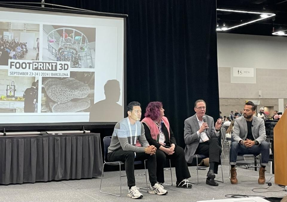 Left to right: Garrett Gerson, Nicoline van Enter, Matthew Llewellyn, Patrick Silva Szatkowski.