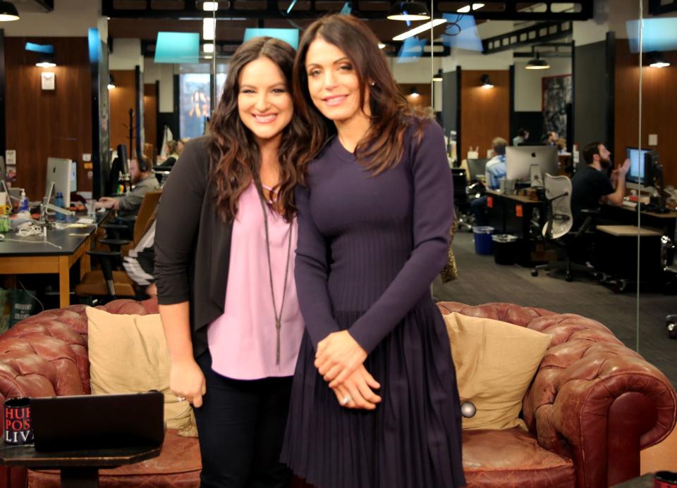 The Skinnygirl mogul and "Real Housewives" star chatted with HuffPost Live's Caitlyn Becker on April 29, 2015.